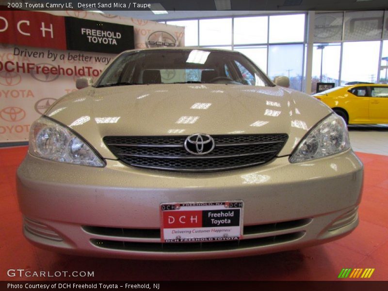 Desert Sand Mica / Taupe 2003 Toyota Camry LE
