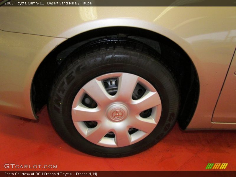 Desert Sand Mica / Taupe 2003 Toyota Camry LE
