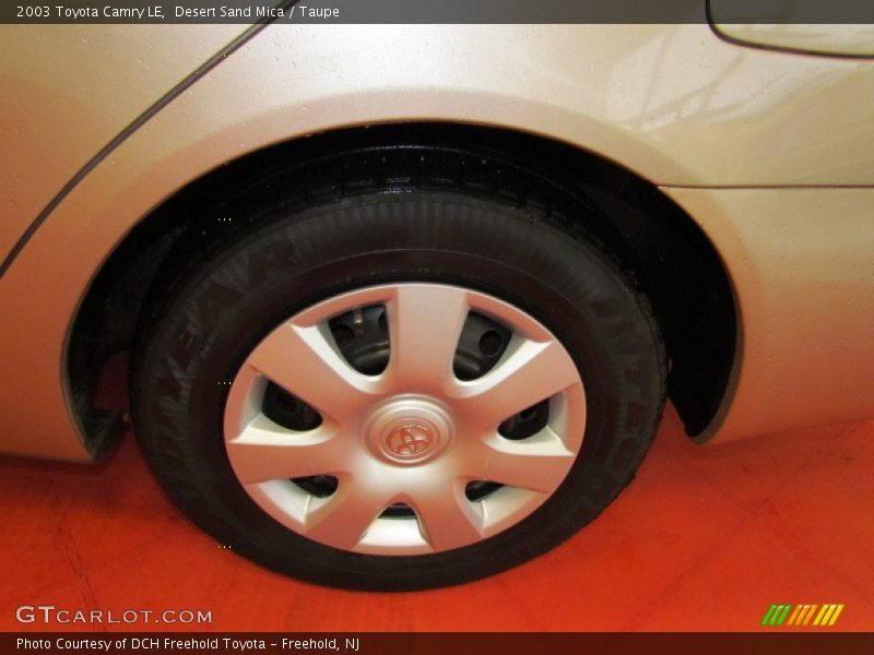 Desert Sand Mica / Taupe 2003 Toyota Camry LE