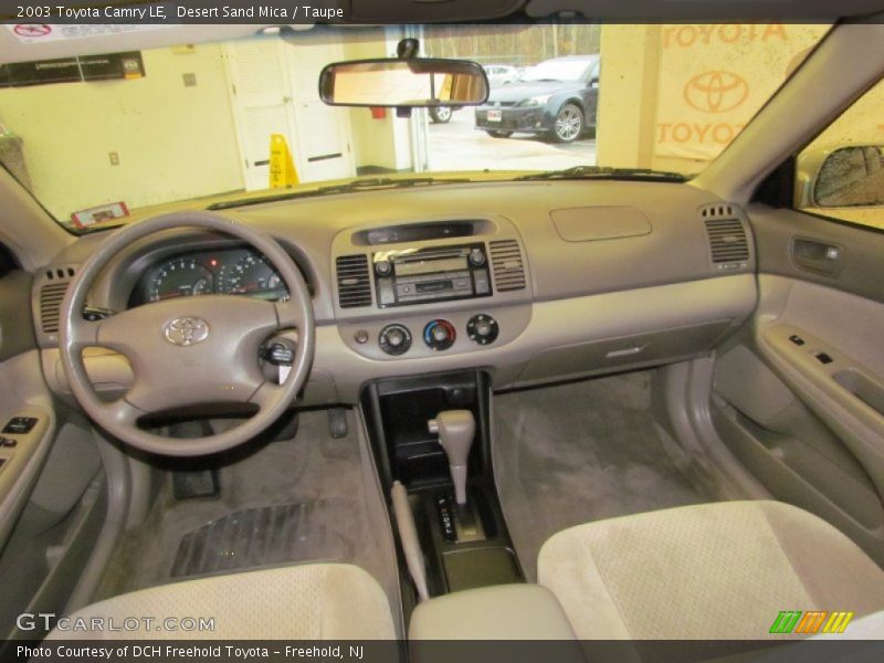 Desert Sand Mica / Taupe 2003 Toyota Camry LE