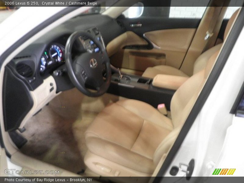 Crystal White / Cashmere Beige 2006 Lexus IS 250