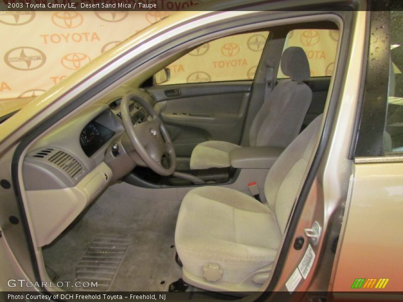 Desert Sand Mica / Taupe 2003 Toyota Camry LE