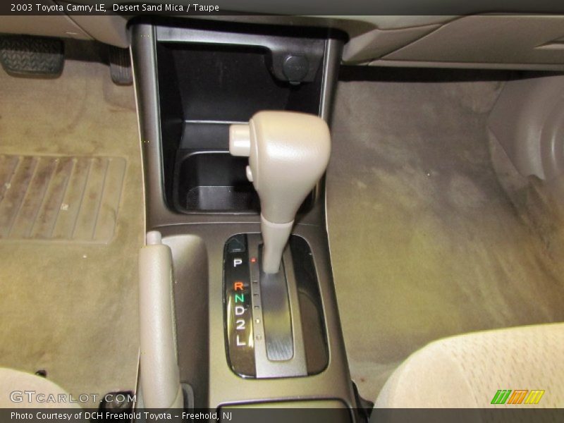Desert Sand Mica / Taupe 2003 Toyota Camry LE