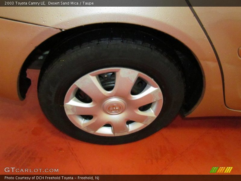 Desert Sand Mica / Taupe 2003 Toyota Camry LE