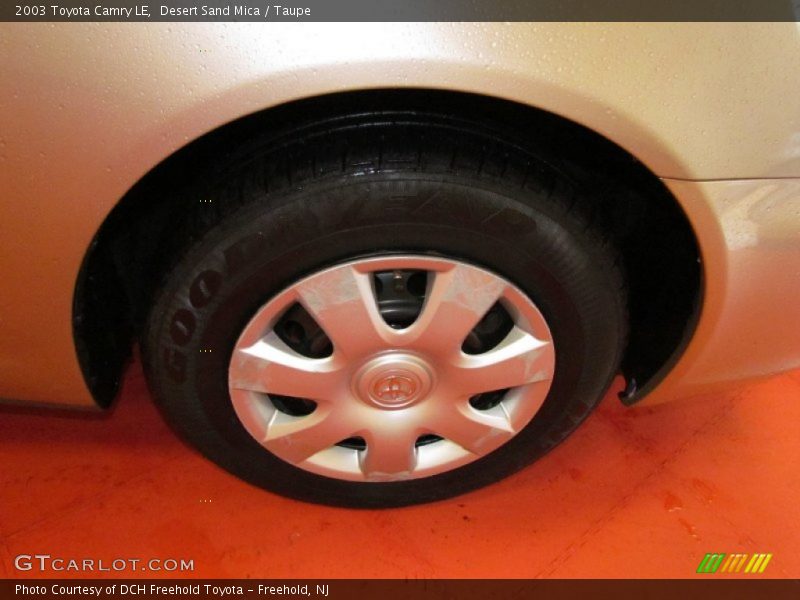 Desert Sand Mica / Taupe 2003 Toyota Camry LE