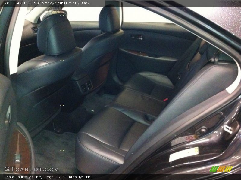 Smoky Granite Mica / Black 2011 Lexus ES 350
