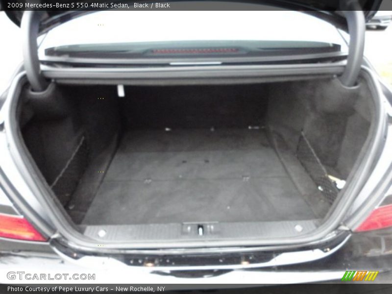 Black / Black 2009 Mercedes-Benz S 550 4Matic Sedan