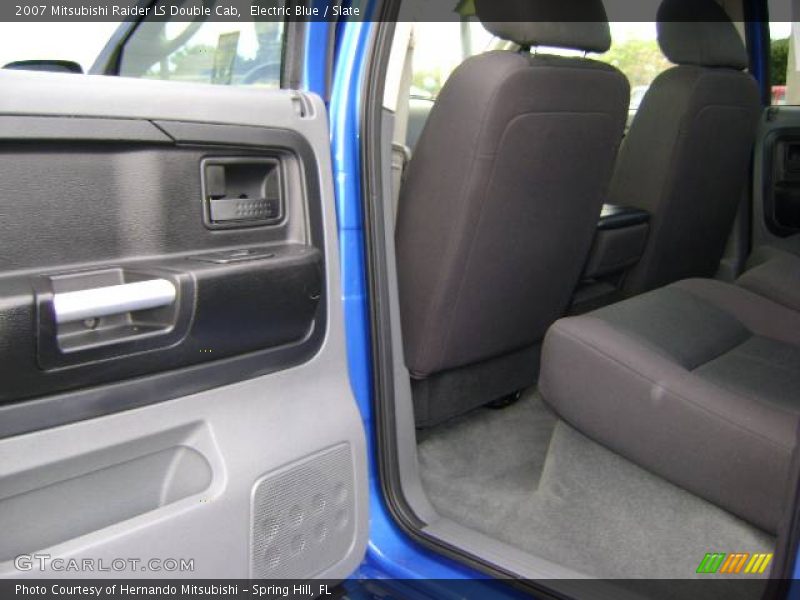Electric Blue / Slate 2007 Mitsubishi Raider LS Double Cab