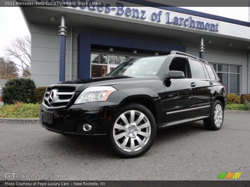 Black / Black 2011 Mercedes-Benz GLK 350 4Matic