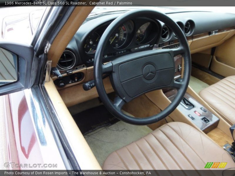  1986 SL Class 560 SL Roadster Steering Wheel