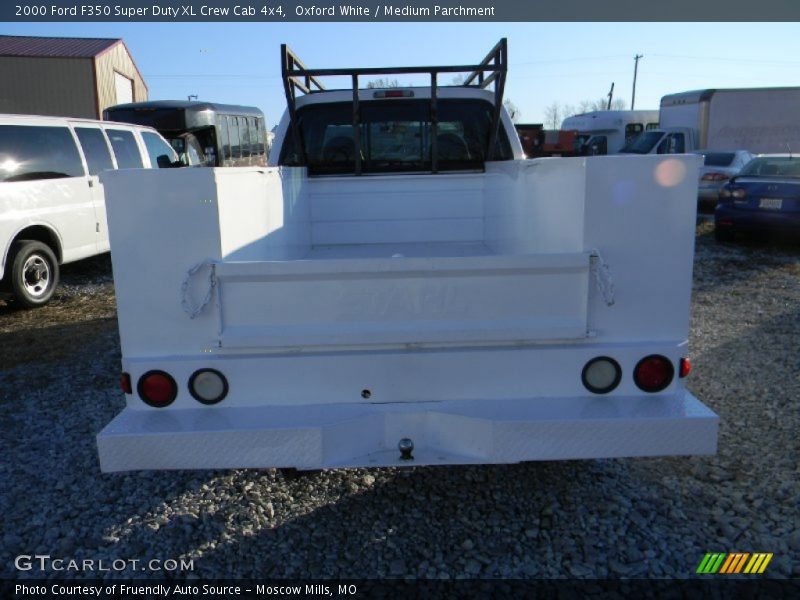 Oxford White / Medium Parchment 2000 Ford F350 Super Duty XL Crew Cab 4x4