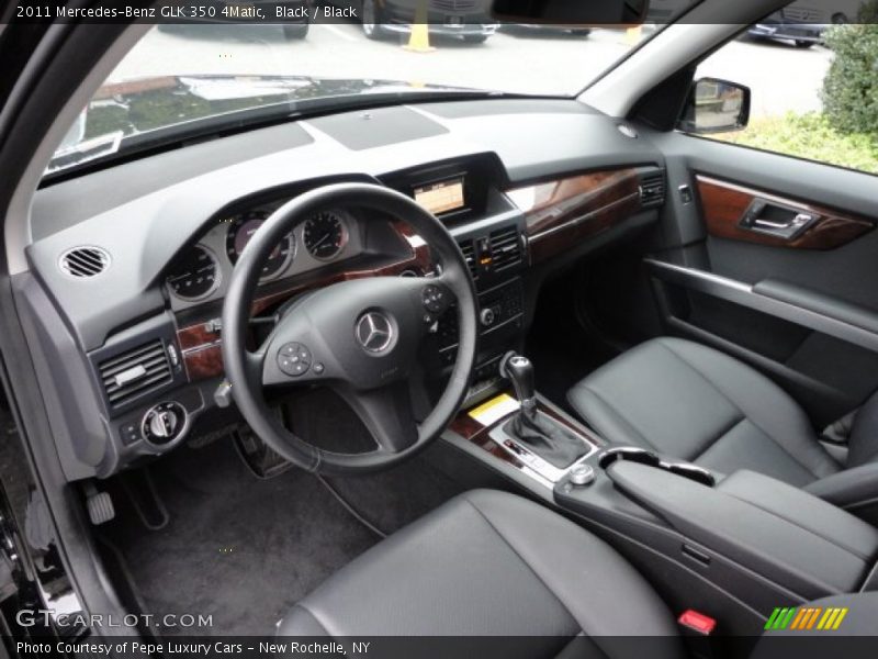 Black / Black 2011 Mercedes-Benz GLK 350 4Matic