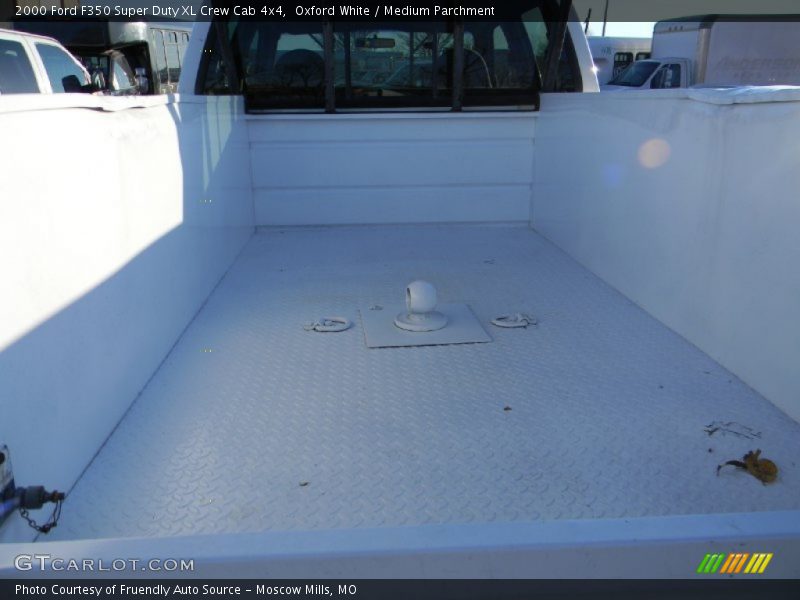 Oxford White / Medium Parchment 2000 Ford F350 Super Duty XL Crew Cab 4x4