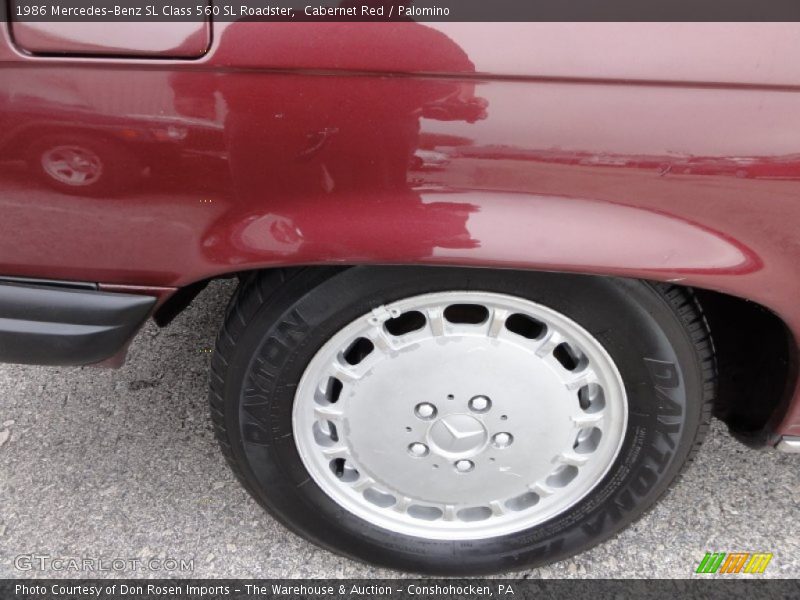  1986 SL Class 560 SL Roadster Wheel