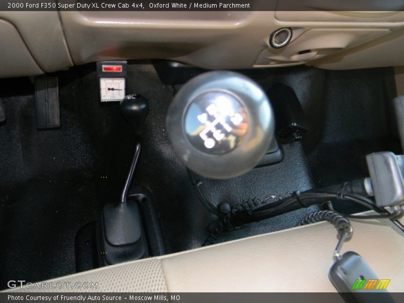 Oxford White / Medium Parchment 2000 Ford F350 Super Duty XL Crew Cab 4x4