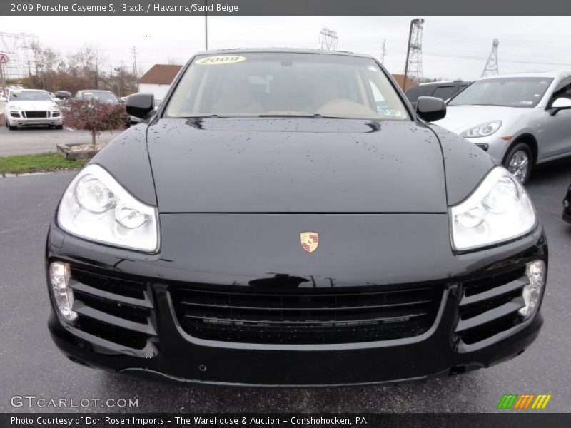 Black / Havanna/Sand Beige 2009 Porsche Cayenne S