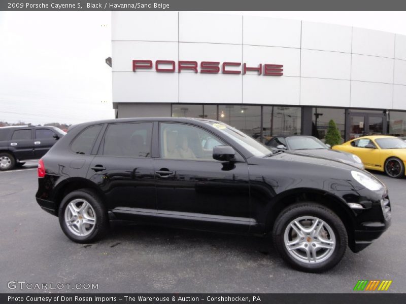 Black / Havanna/Sand Beige 2009 Porsche Cayenne S