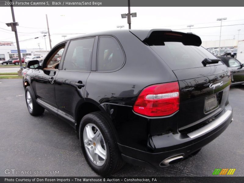 Black / Havanna/Sand Beige 2009 Porsche Cayenne S