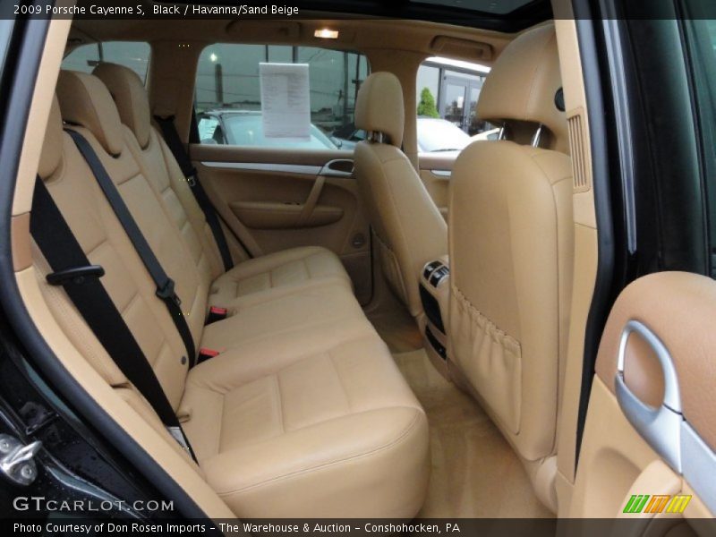 Black / Havanna/Sand Beige 2009 Porsche Cayenne S