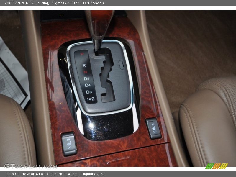 Nighthawk Black Pearl / Saddle 2005 Acura MDX Touring