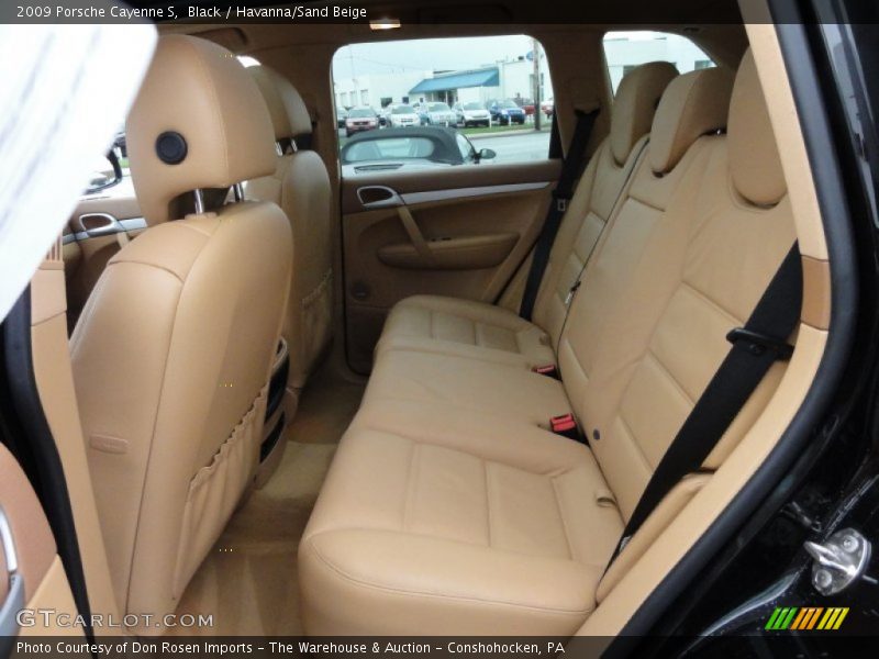 Black / Havanna/Sand Beige 2009 Porsche Cayenne S