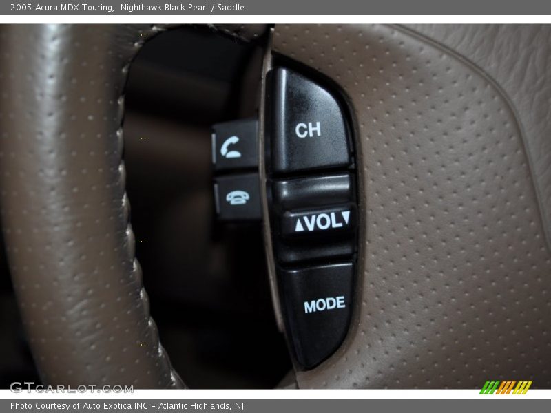 Nighthawk Black Pearl / Saddle 2005 Acura MDX Touring