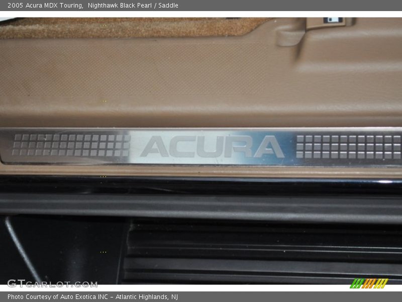 Nighthawk Black Pearl / Saddle 2005 Acura MDX Touring