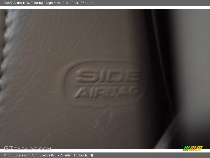 Nighthawk Black Pearl / Saddle 2005 Acura MDX Touring