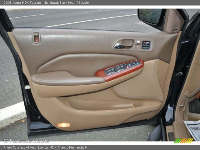 Nighthawk Black Pearl / Saddle 2005 Acura MDX Touring
