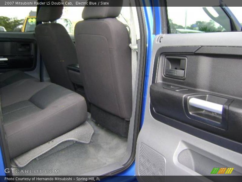 Electric Blue / Slate 2007 Mitsubishi Raider LS Double Cab