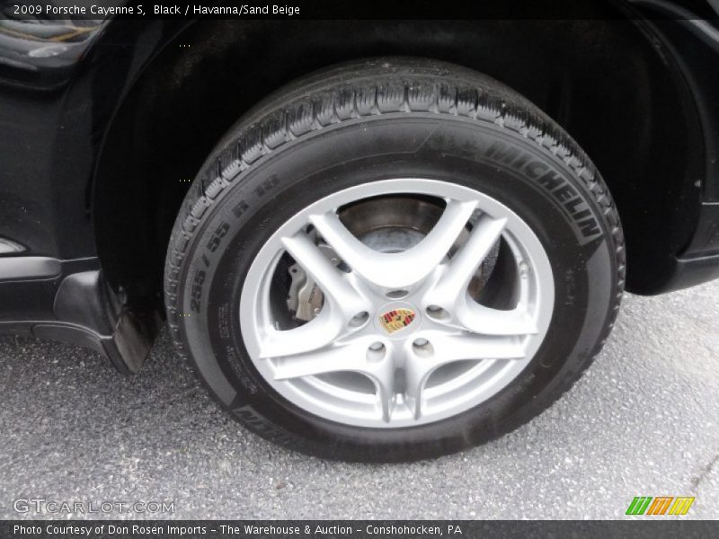 Black / Havanna/Sand Beige 2009 Porsche Cayenne S