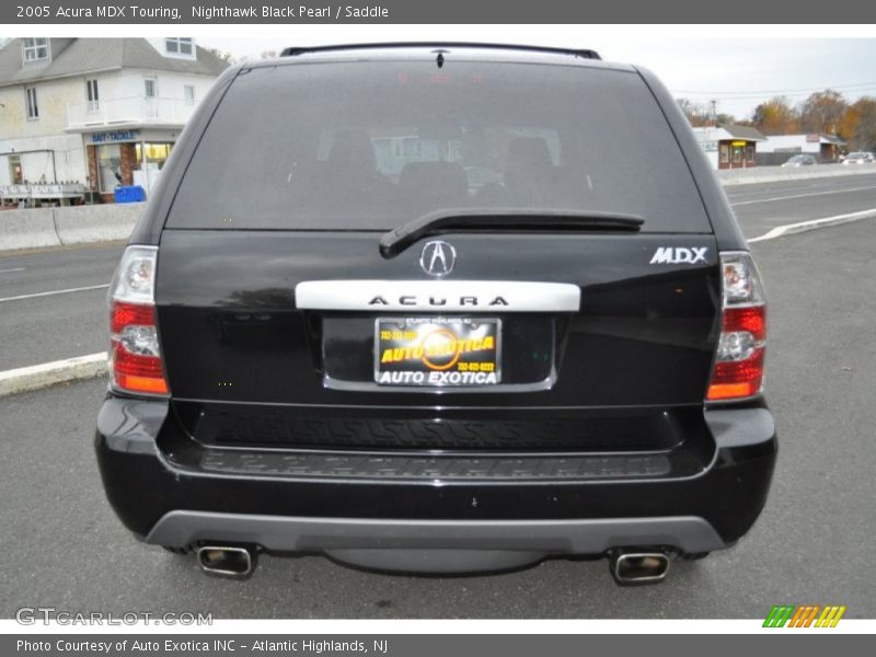 Nighthawk Black Pearl / Saddle 2005 Acura MDX Touring