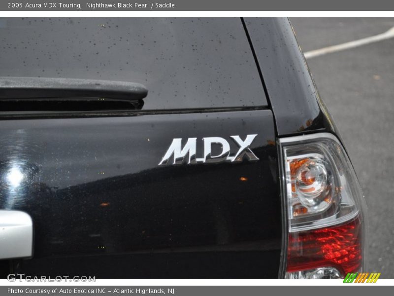 Nighthawk Black Pearl / Saddle 2005 Acura MDX Touring