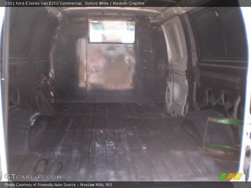 Oxford White / Medium Graphite 2001 Ford E Series Van E350 Commercial