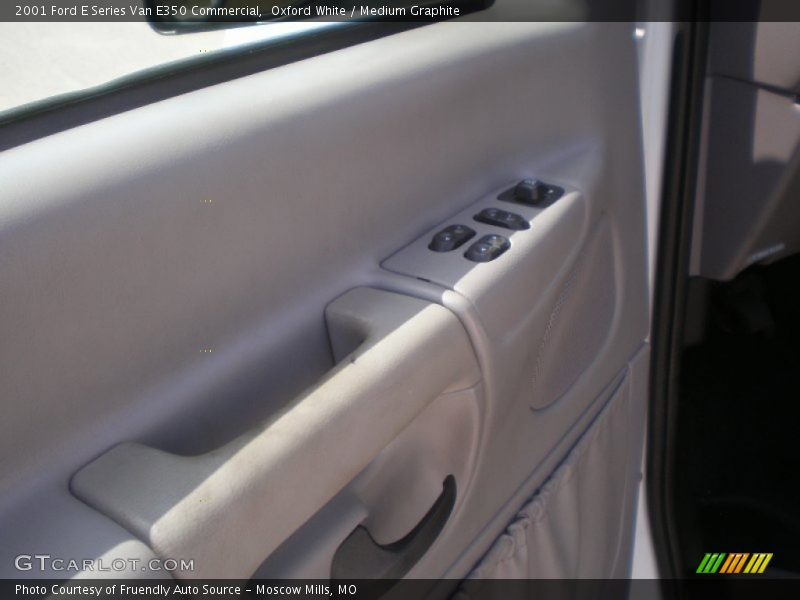 Oxford White / Medium Graphite 2001 Ford E Series Van E350 Commercial
