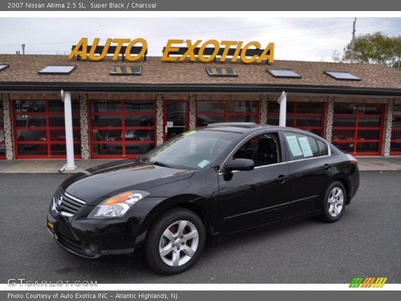 Super Black / Charcoal 2007 Nissan Altima 2.5 SL