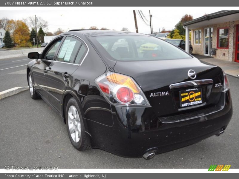Super Black / Charcoal 2007 Nissan Altima 2.5 SL