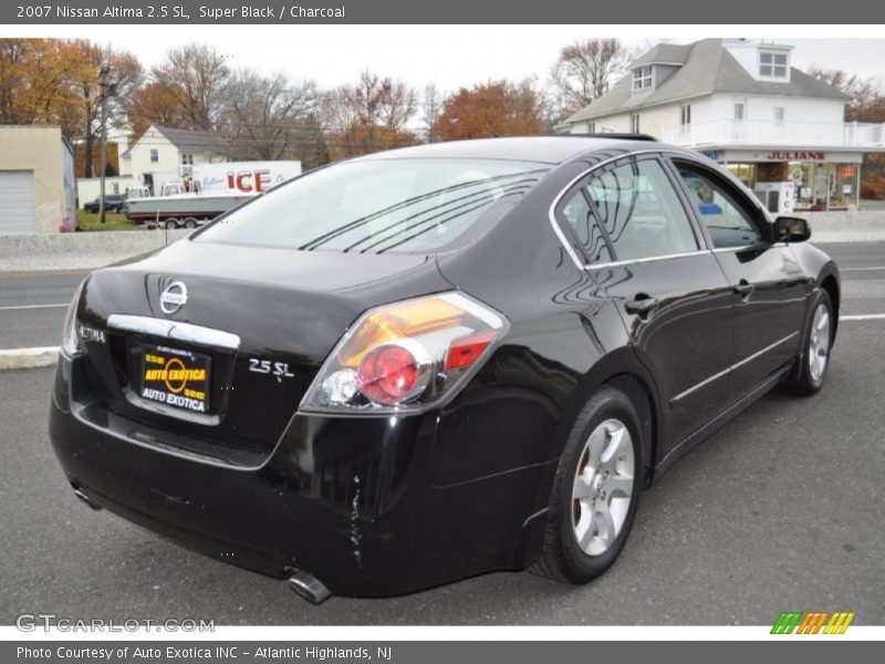 Super Black / Charcoal 2007 Nissan Altima 2.5 SL