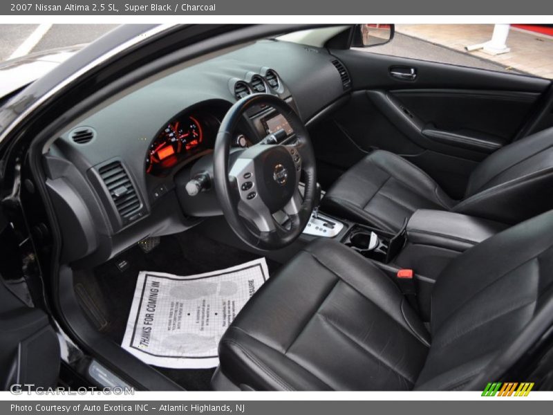 Super Black / Charcoal 2007 Nissan Altima 2.5 SL