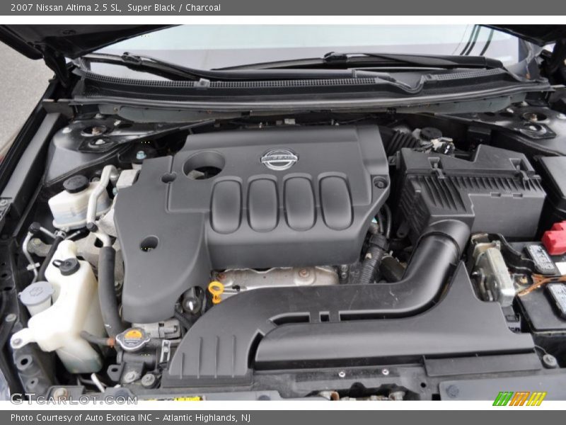 Super Black / Charcoal 2007 Nissan Altima 2.5 SL