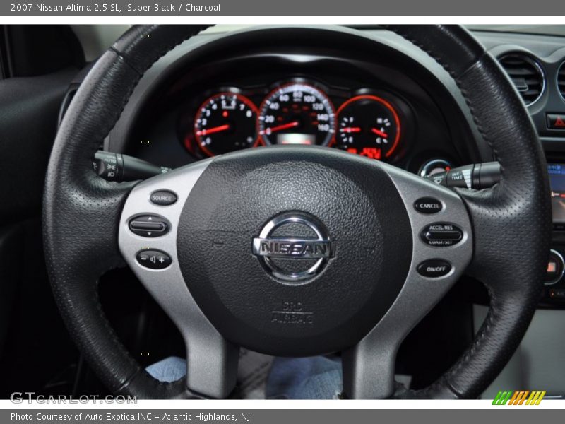 Super Black / Charcoal 2007 Nissan Altima 2.5 SL