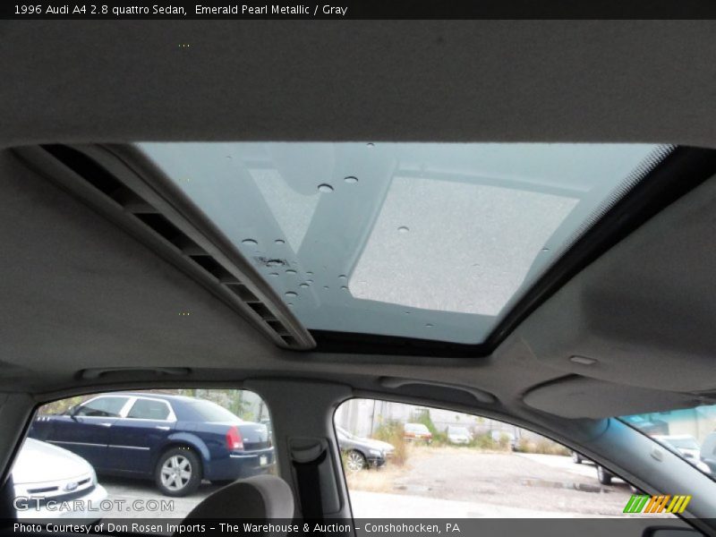 Sunroof of 1996 A4 2.8 quattro Sedan