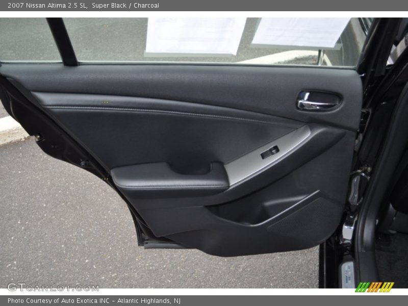 Super Black / Charcoal 2007 Nissan Altima 2.5 SL