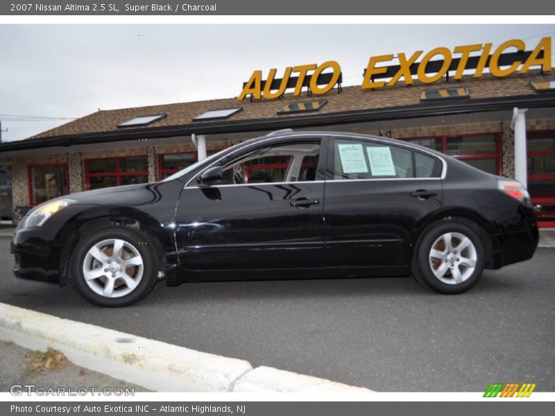 Super Black / Charcoal 2007 Nissan Altima 2.5 SL