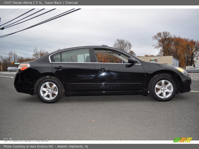 Super Black / Charcoal 2007 Nissan Altima 2.5 SL
