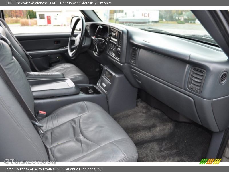 Light Pewter Metallic / Graphite 2002 Chevrolet Avalanche 4WD
