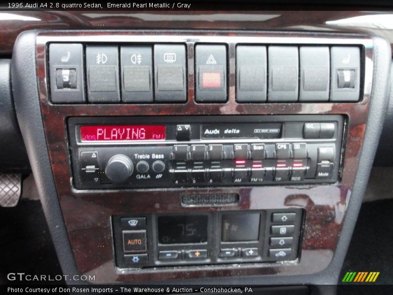 Audio System of 1996 A4 2.8 quattro Sedan
