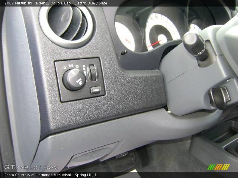 Electric Blue / Slate 2007 Mitsubishi Raider LS Double Cab
