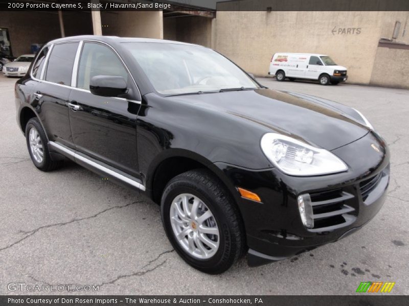 Black / Havanna/Sand Beige 2009 Porsche Cayenne S