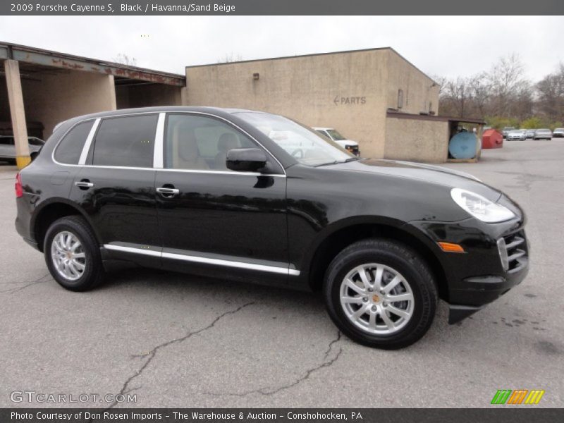Black / Havanna/Sand Beige 2009 Porsche Cayenne S
